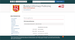 Desktop Screenshot of bip.szydlowiec.pl